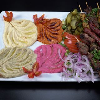 Assiette Brochettes Saucisse de Poulet