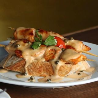 Pinchos de poulet