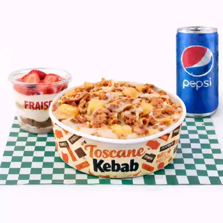 Menu Toscana kebab  + Tiramisu