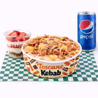 Menu Toscana kebab  + Tiramisu