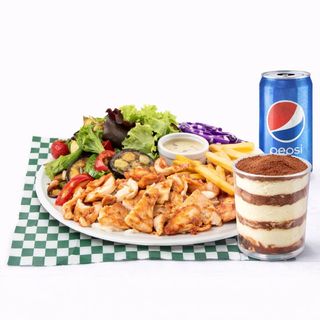 Menu Assiette Kebab + Tiramisu