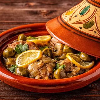 Tajine Poulet Aux Olives Meslalla