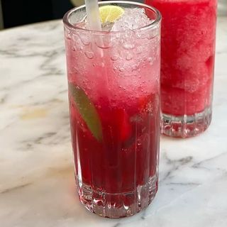 Mojito aux fruits rouges