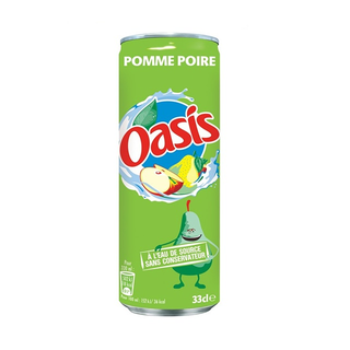 Oasis pomme poire 33 CL