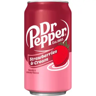 DR pepper strawberries & cream