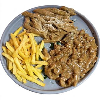 Émincé De Poulet Sauce aux Champignons