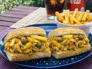 Le beldi au poulet m’kelli,frite