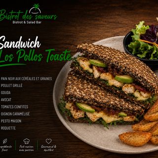 Sandwich Los Pollos Toasté