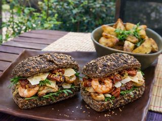 Sandwich Terre et Mer Toasté