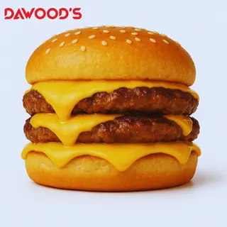 3 Cheese Double Burger