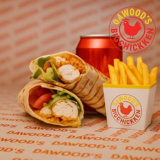 Menu Wrap Chicken Spicy Strips