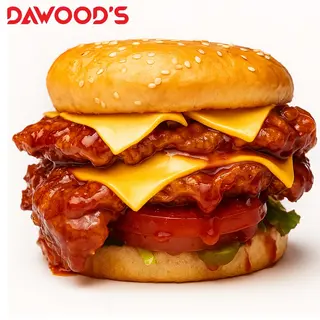 Double Spicy Chicken Filet Burger 