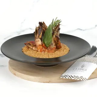 Risotto aux gambas