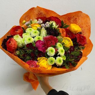 Bouquet passion multicolore