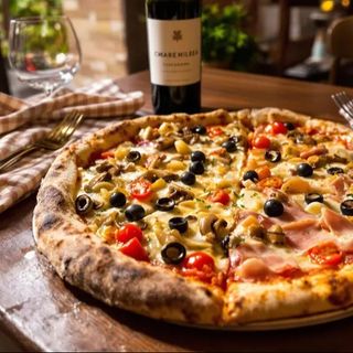 pizza quatre saisons grand