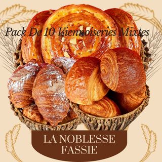 Pack De 10 GRANDES Viennoiseries Mixtes