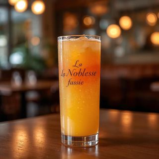 Jus de Pêche à l'Orange