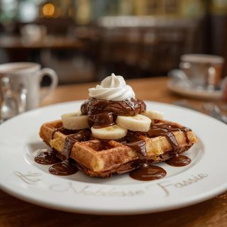 Gaufre Nutella Banane