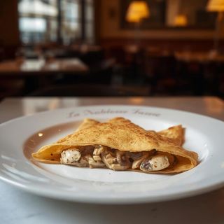 Crêpe Poulet & Champignons
