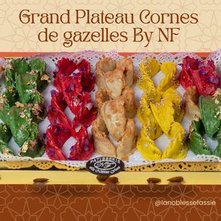 Grand Plateau Cornes de gazelles