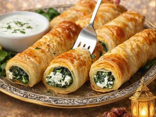 Cigare Épinards, Ricotta Et Saumon