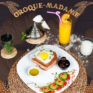 Petit Déjeuner Croque-Madame