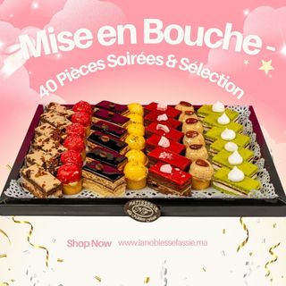 Mise en Bouche - 40 Pièces Soirées & Sélection