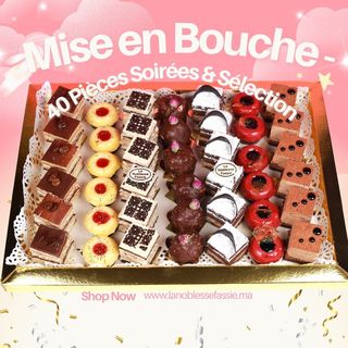 Mise en Bouche - 40 Pièces Soirées & Sélection