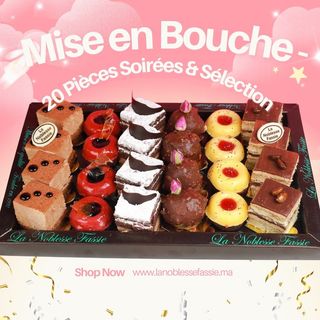 Mise en Bouche - 20 Pièces Soirées & Sélection