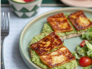 Avocado Haloumi