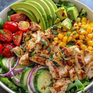 Salade Règime poulet