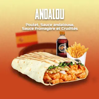 Menu Tacos Andalou