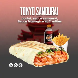 Menu Tacos Tokyo Samouraïa