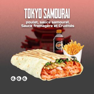 Menu Tacos Tokyo Samouraïa