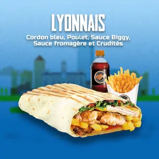 Menu Tacos Lyonnais