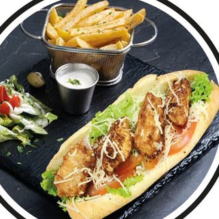 sandwich chicken crispy