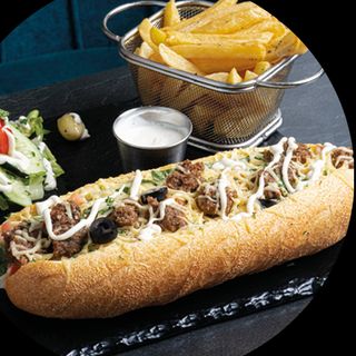 Sandwich Viande Hachée Saveur Marocaine