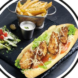 sandwich chicken crispy