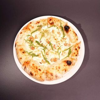 Pizza au fromage de chèvre