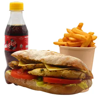 menu chicken sandwich Toscan