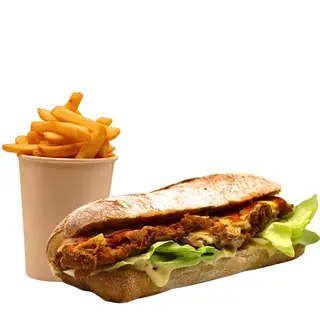 Chicken Parm sandwich