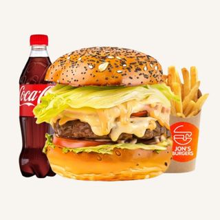 Original Burger + Frite Fait Maison + Soda 33cl  au choix