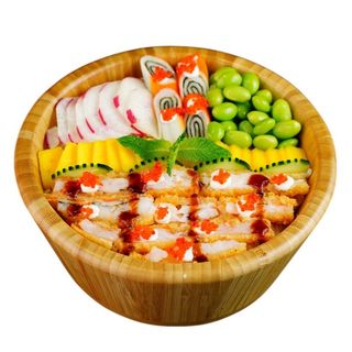 Poké Crevettes Panées