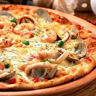 pizza fruit de mer