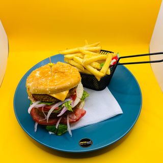 Double Chicken Burger