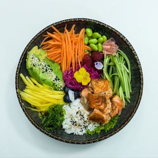 Poké Bowl Saumon mariné 