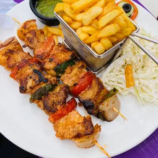 Brochettes de poulet