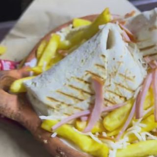 Tacos mghames poulet