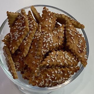 Sablés salés au sésame