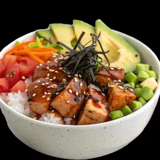 Poke Bowl Poulet laqué